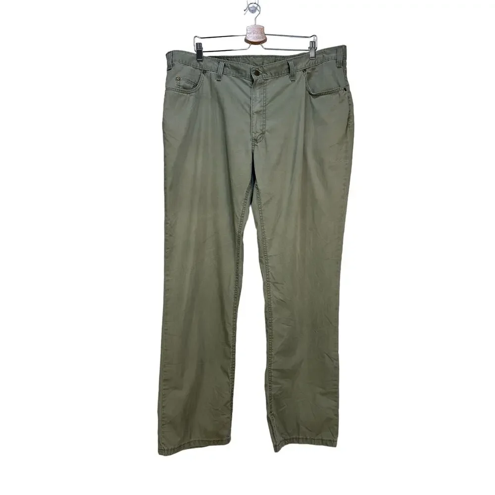 Bill’s Khakis Pants Classic Fit Broken In Twill Green